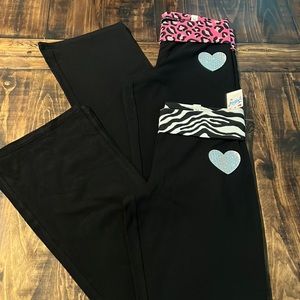 Size 14 NWT Justice yoga pants lot